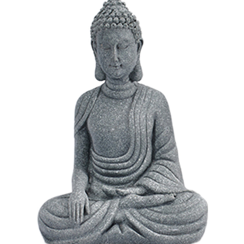 Natural Sandstone Buddha Statue | Meditation Compassion Decor