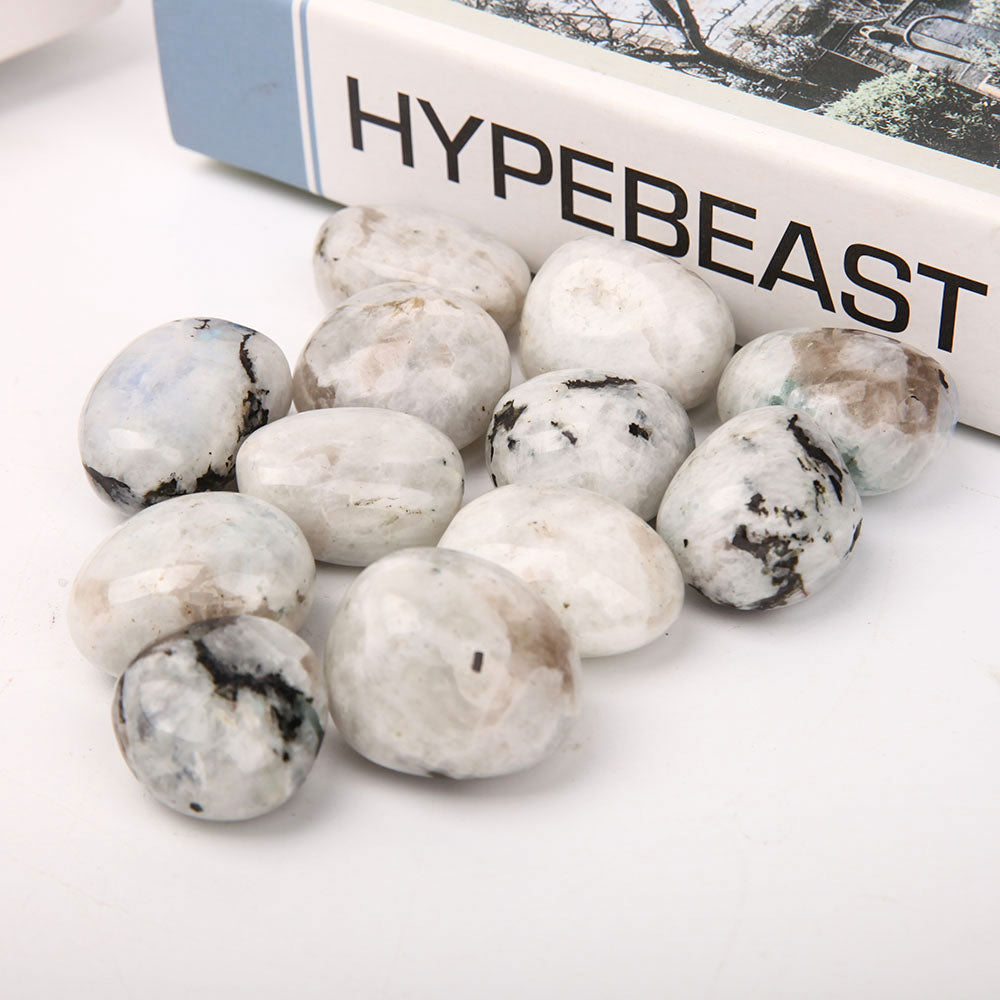 Black Moonstone Tumbled Stones 3-3.5cm Polished Healing