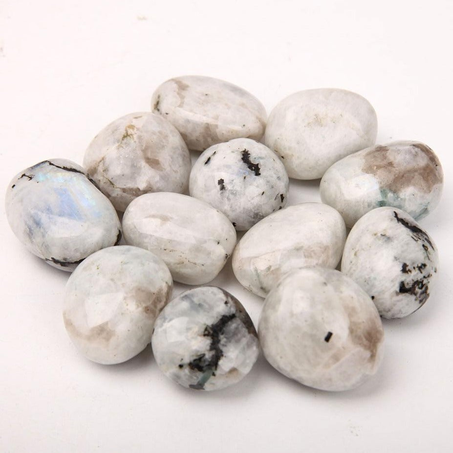Black Moonstone Tumbled Stones 3-3.5cm Polished Healing