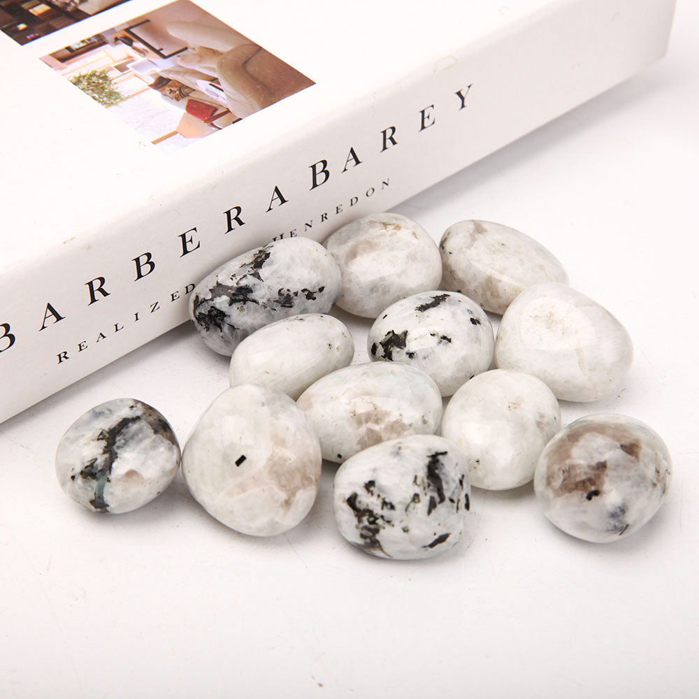Black Moonstone Tumbled Stones 3-3.5cm Polished Healing