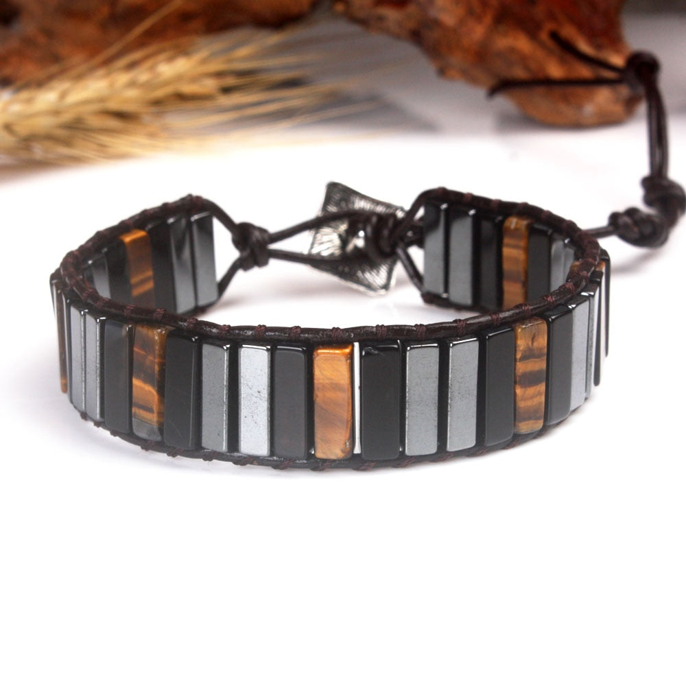 Black Onyx Bracelet for Focus and Personal Balance