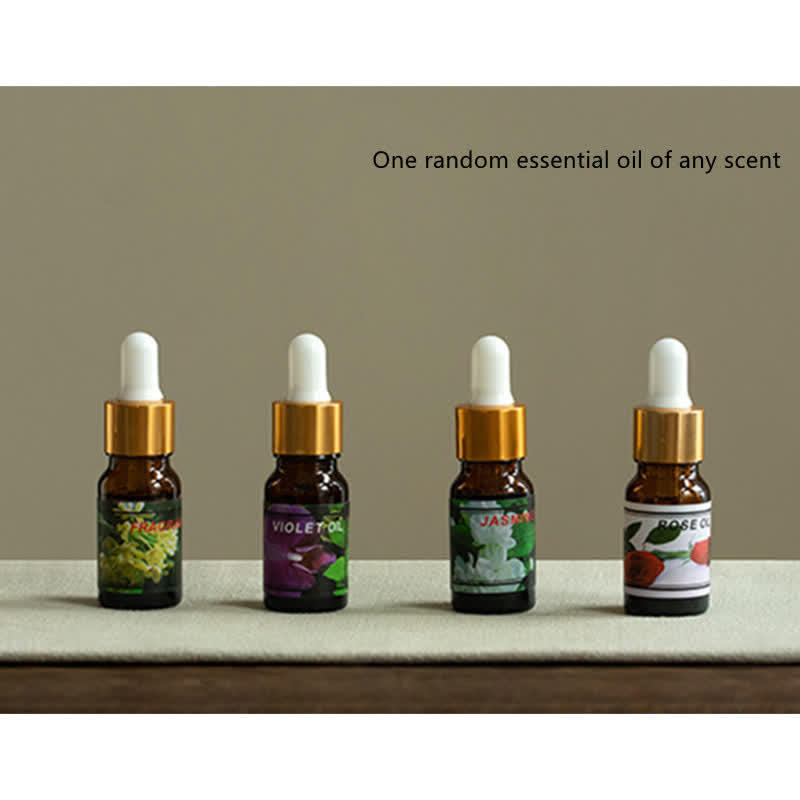 Black Peach Wood Buddha Flower Zen Decor 5.4cm Calm Cure