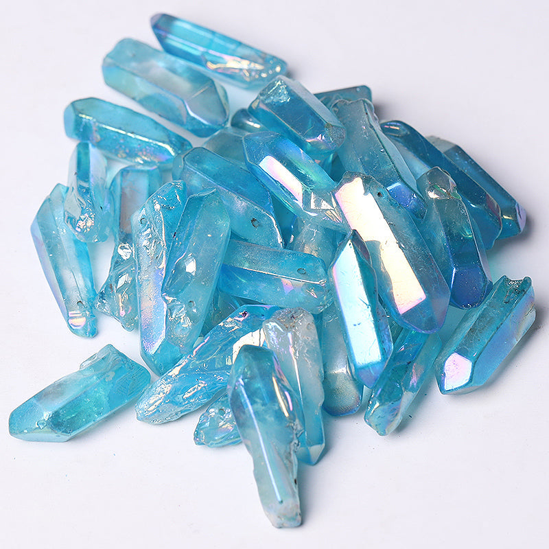 Blue Aura Angel Crystal Points 1.2-1.7" Raw Quartz