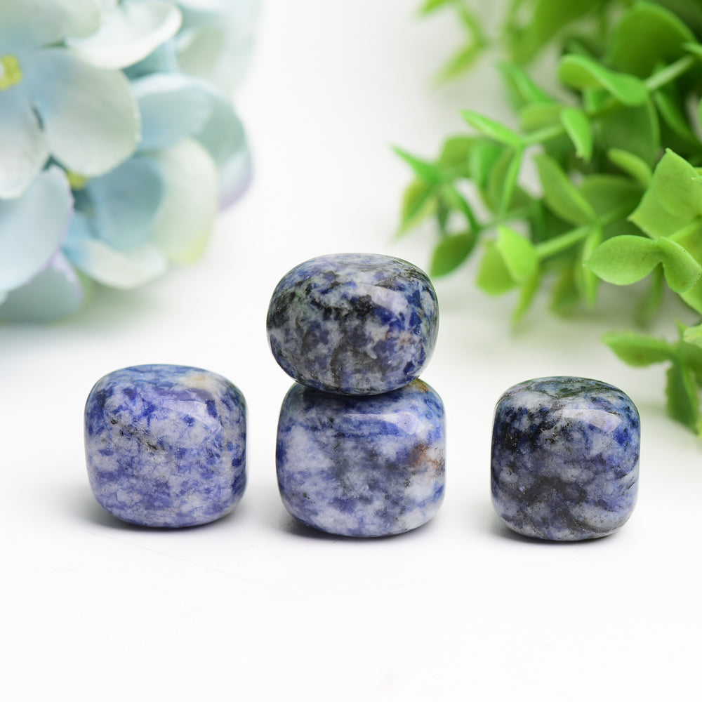 Blue Dot Crystal Tumbled Stones 2cm Healing Energy