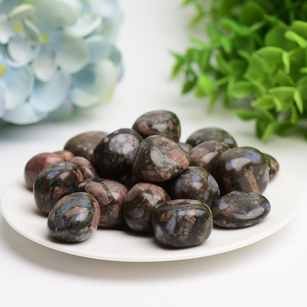 Blue Que Sera 2cm Tumbled Healing Crystals