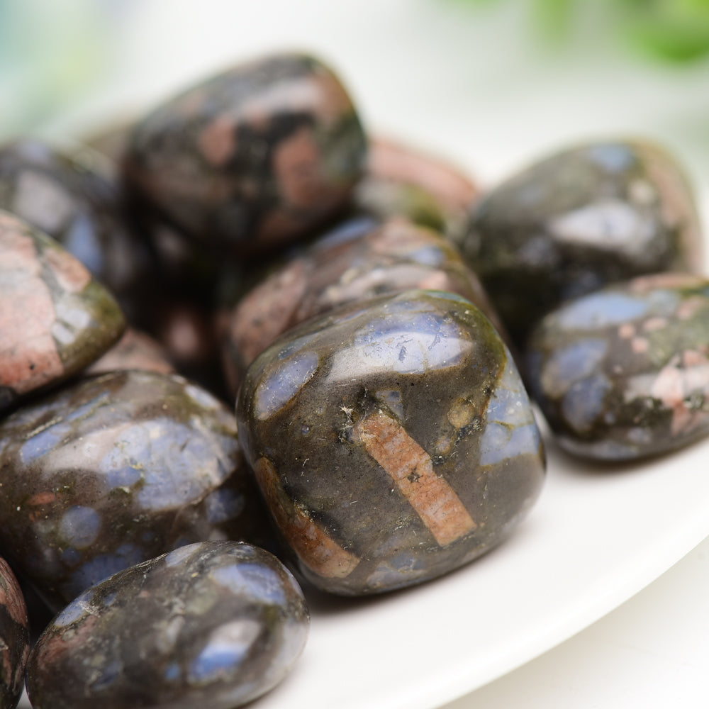 Blue Que Sera 2cm Tumbled Healing Crystals