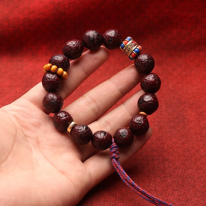 Bodhi Seed Peace & Calm Bracelet with Tassel 15mm