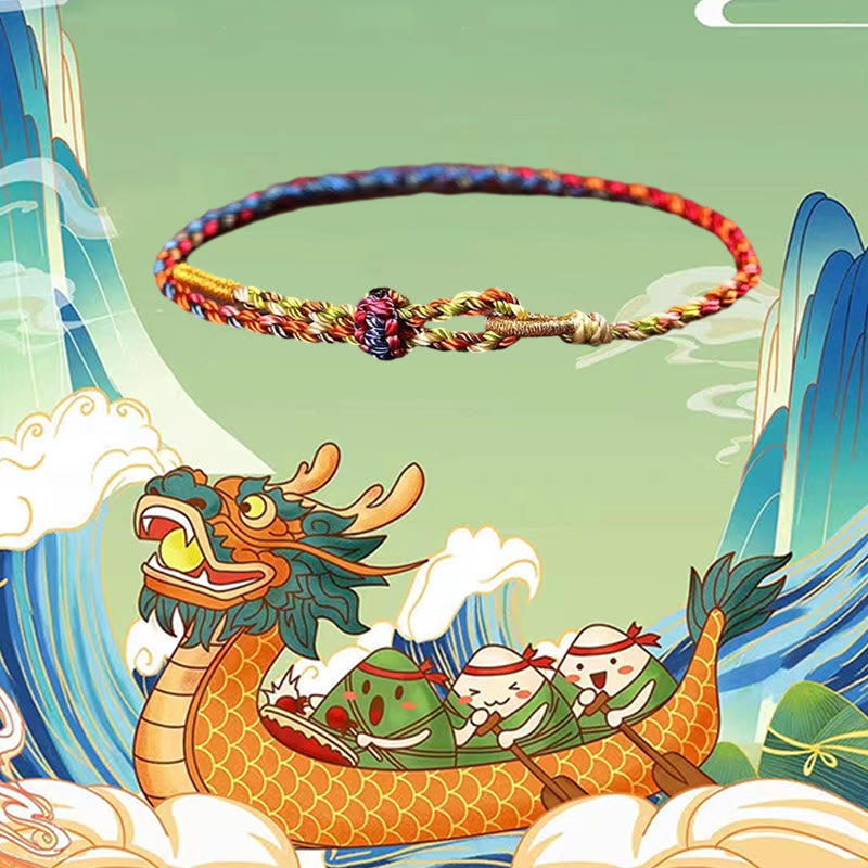 Handcrafted Colorful Rope Red String Bracelet for Luck & Protection