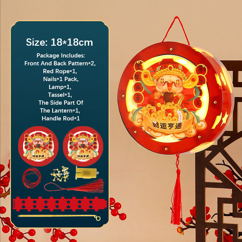 Good Luck Rabbit Paper Lantern | Zen Decor Accent