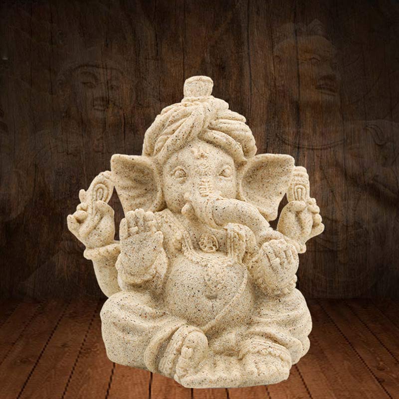 Ganesh Statue Sculpture 16cm for Blessing & Protection