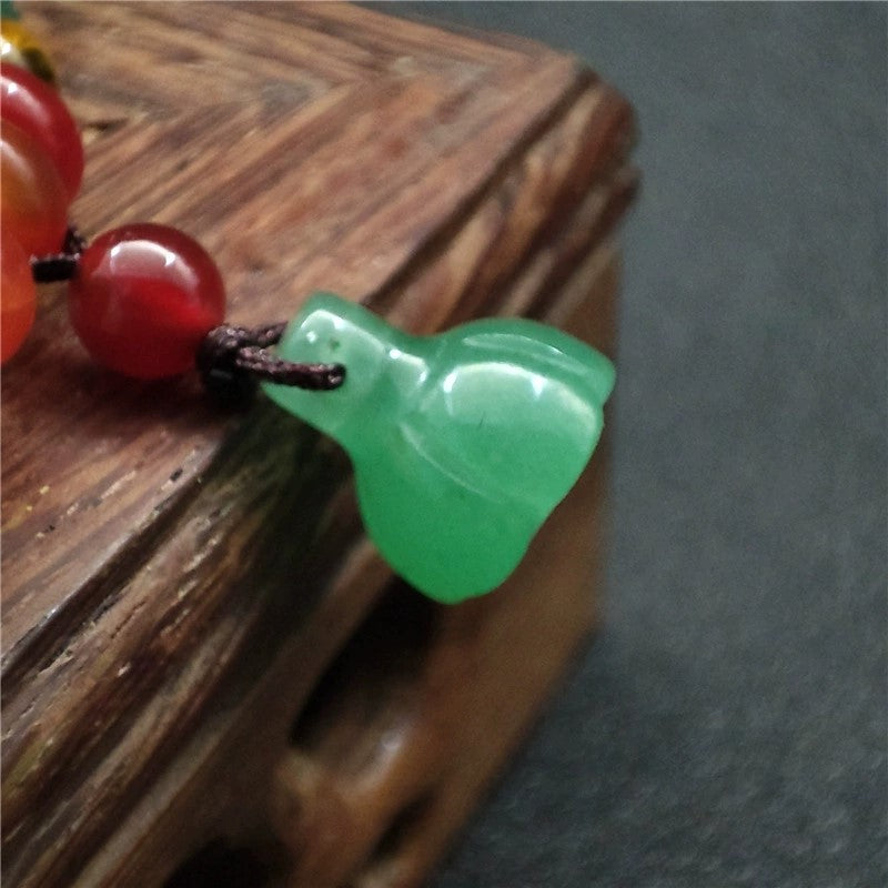 Bodhi Seed Agate Harmony Bracelet for Spiritual Wisdom