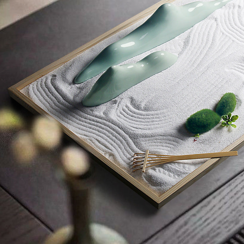 Zen Garden Decoration | Ceramic Rocks for Meditation & Enlightenment