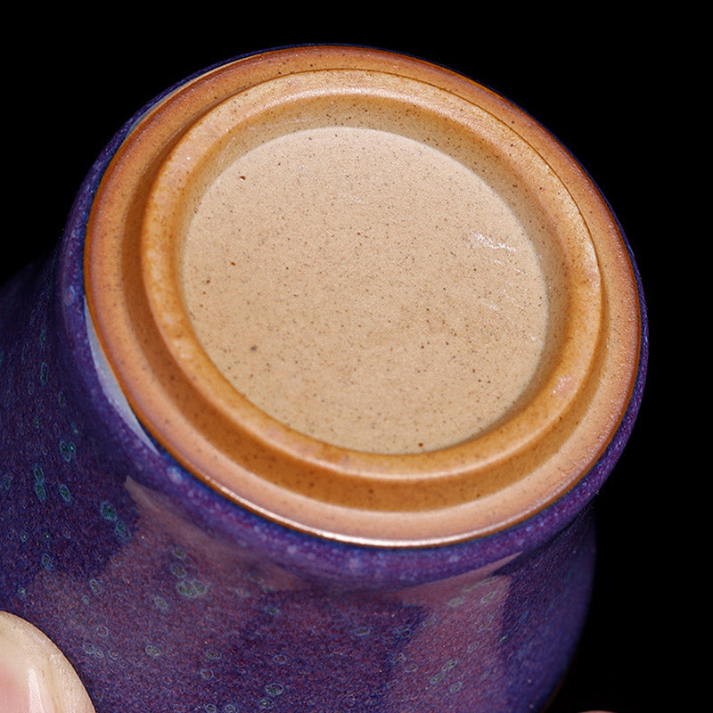 Zen Ceramic Bamboo Teacup 80ml for Kung Fu Tea Rituals