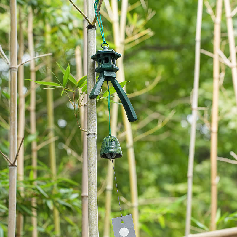 75cm Handmade Auspicious Iron Wall Hanging Chime Bell