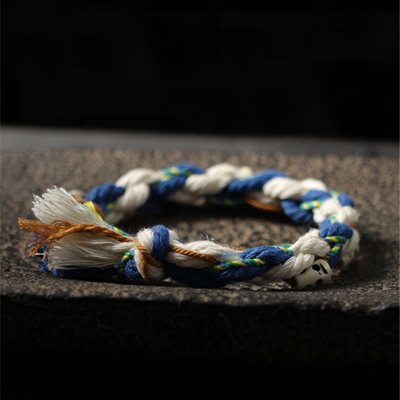 Zakiram Wealth Goddess Red String Bracelet Handcrafted