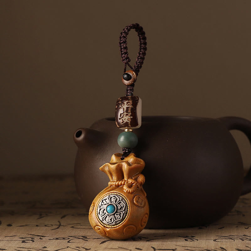 Small Leaf Red Sandalwood Green Sandalwood Protection Hanging Decor