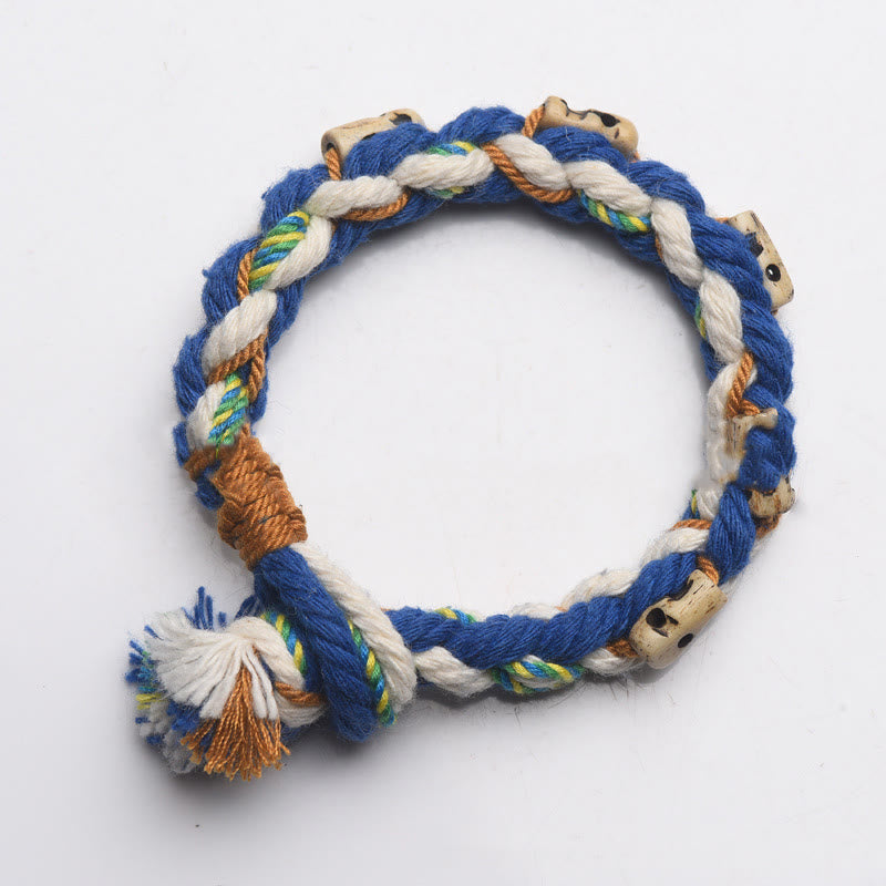 Zakiram Wealth Goddess Red String Bracelet Handcrafted