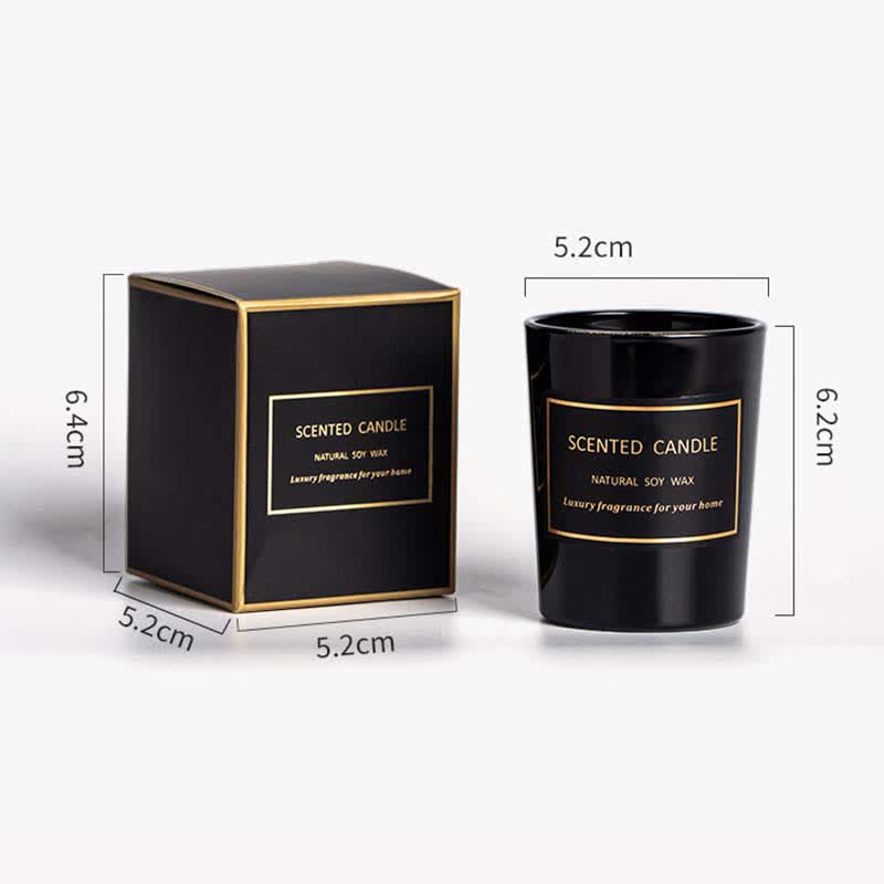 Meditation Scented Soy Wax Candle Blue Bell Pear Freesia