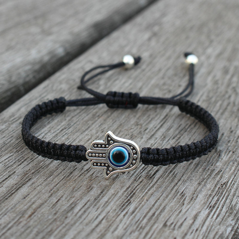 Handmade Hamsa Symbol Protection Bracelet | Luck & Faith