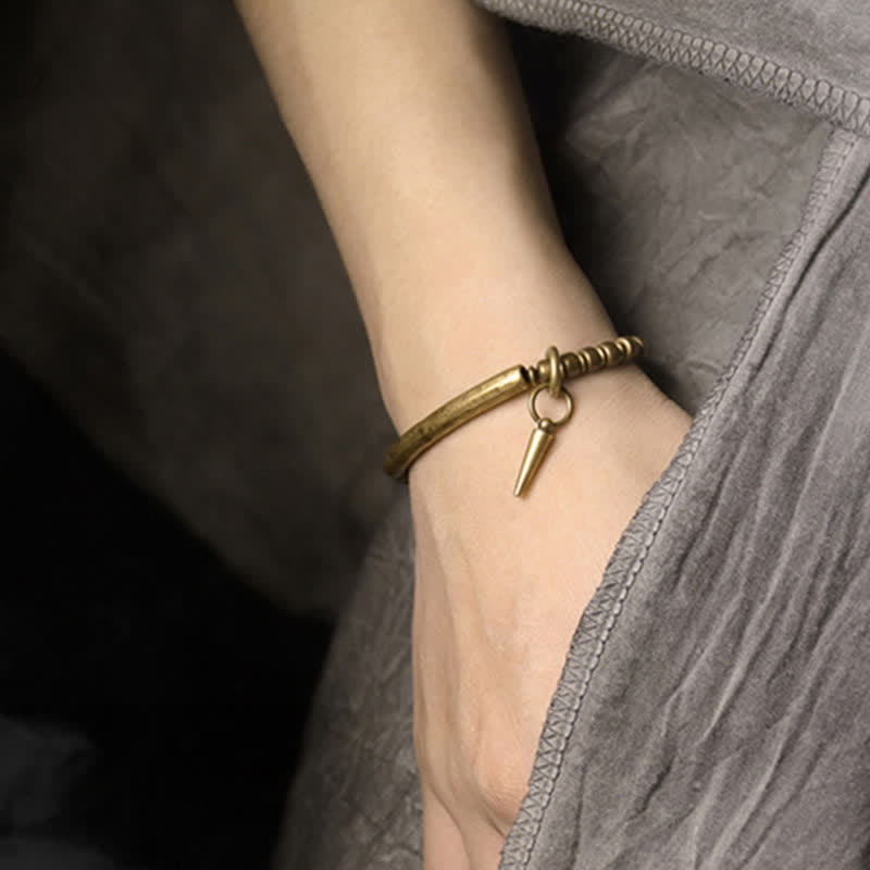 8mm Lava Rock Copper Spiritual Balance Bracelet