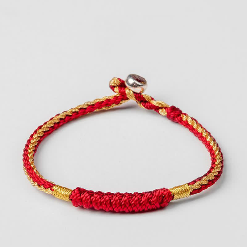 Unisex Tibetan Red String Protection Bracelet 14-19cm