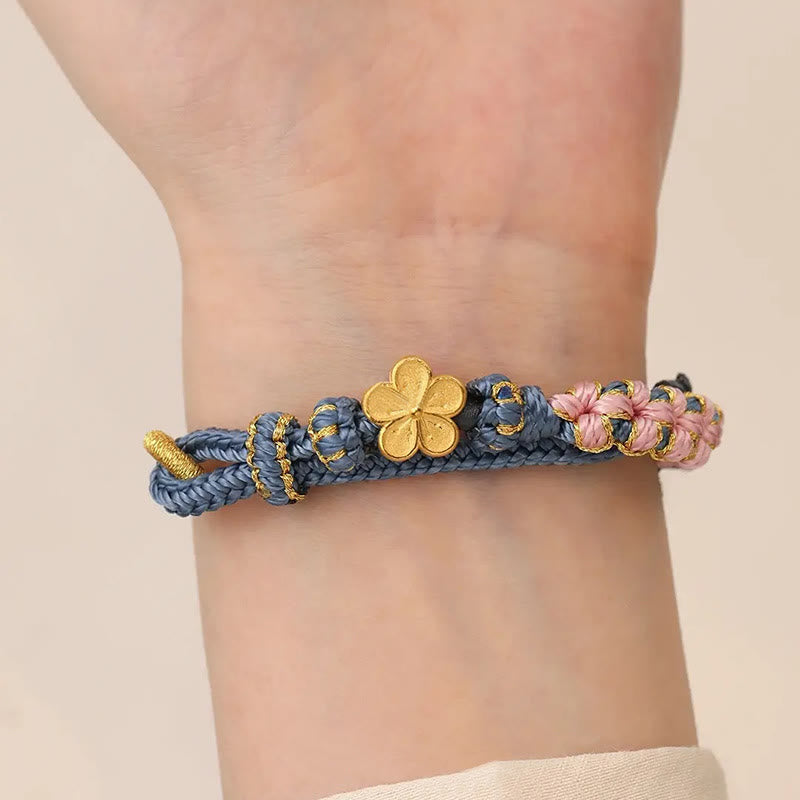Copper Peach Blossom Wealth Bracelet for Balance