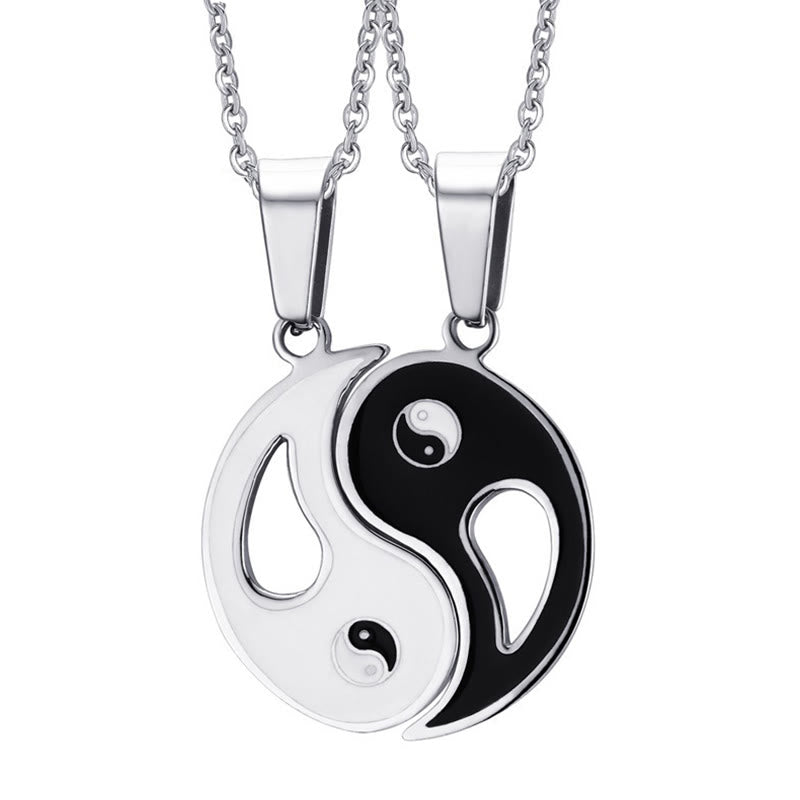 2pcs Yin Yang Pendant Necklace | Balance & Harmony