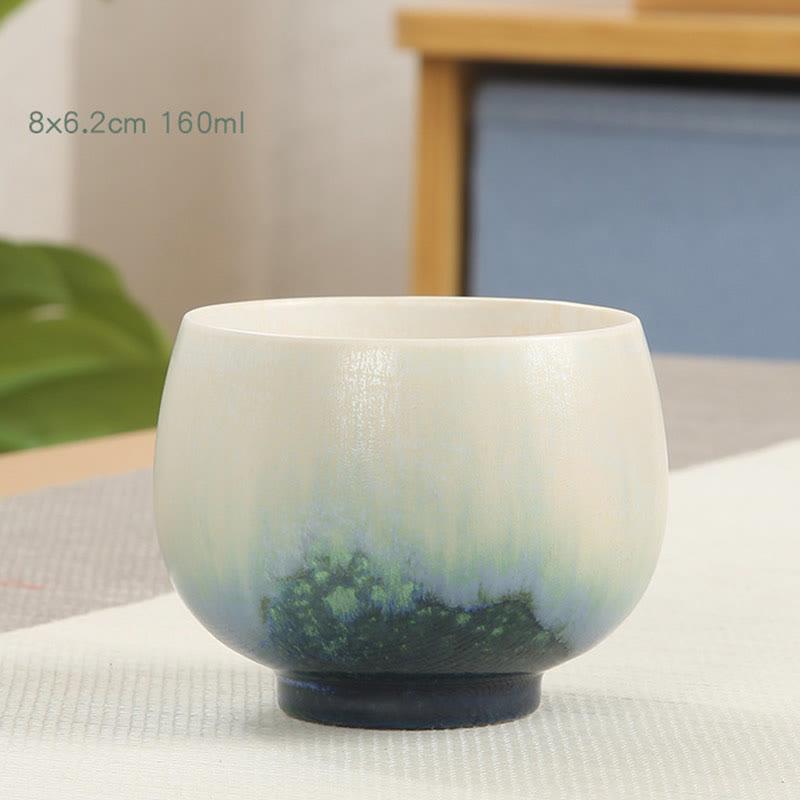 Creative Green Ceramic Kung Fu Tea Cup 140ml