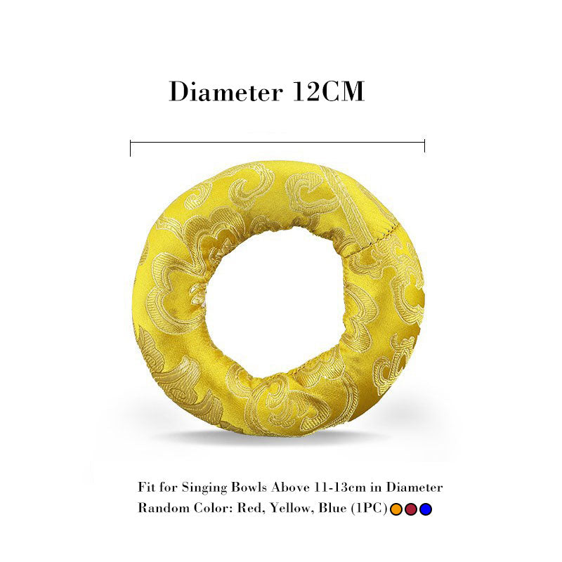 Meditation Cushion for Tibetan Singing Bowls, Polyester 8-22cm