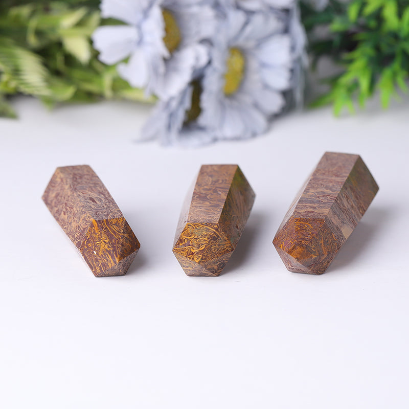 Calligraphy Jasper Crystal Towers 2.4-4.5 inch Healing Points