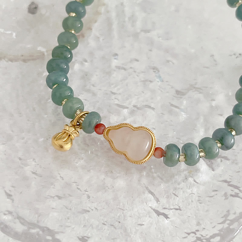 Natural Hetian Jade Prosperity Bracelet with PiXiu Charm