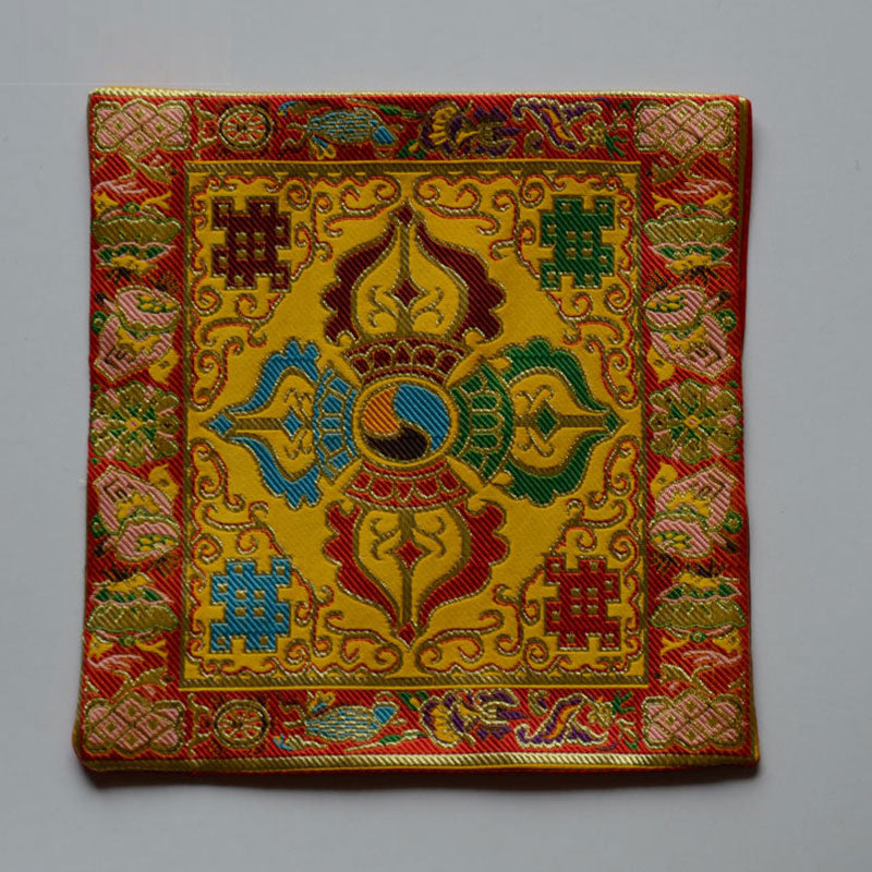 Prayer Altar Mat with Vajra | Tibetan Meditation Supplies