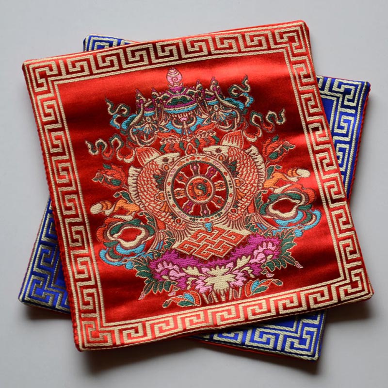 Prayer Altar Mat with Vajra | Tibetan Meditation Supplies