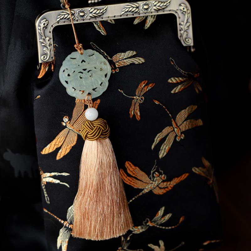 Small Dragonfly Metal Chain Crossbody Bag | Yoga Bags