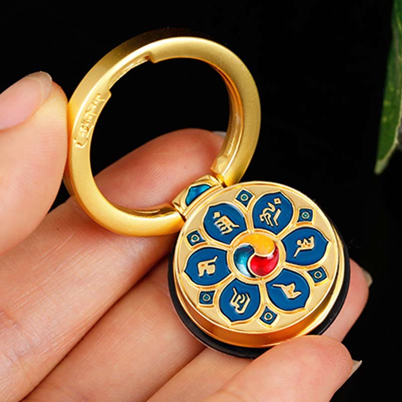 Om Mani Padme Hum Spiritual Phone Ring Bracket Universal Holder