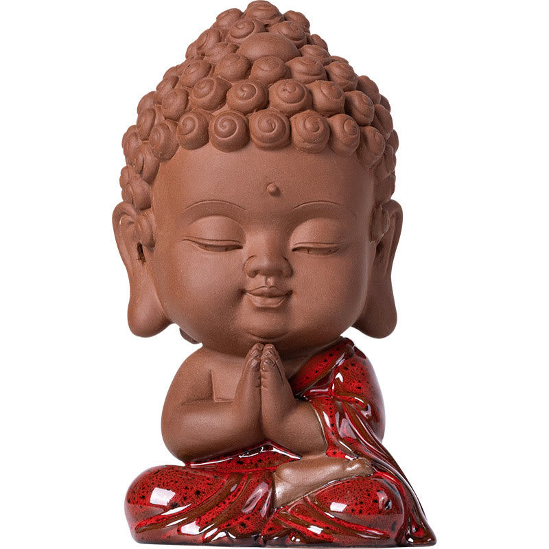 Ceramic Buddha Statue Set | Mini Gautama & Bodhisattvas