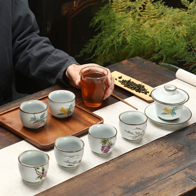 Ceramic Zen Tea Cup 130ml | Natural Landscape Designs