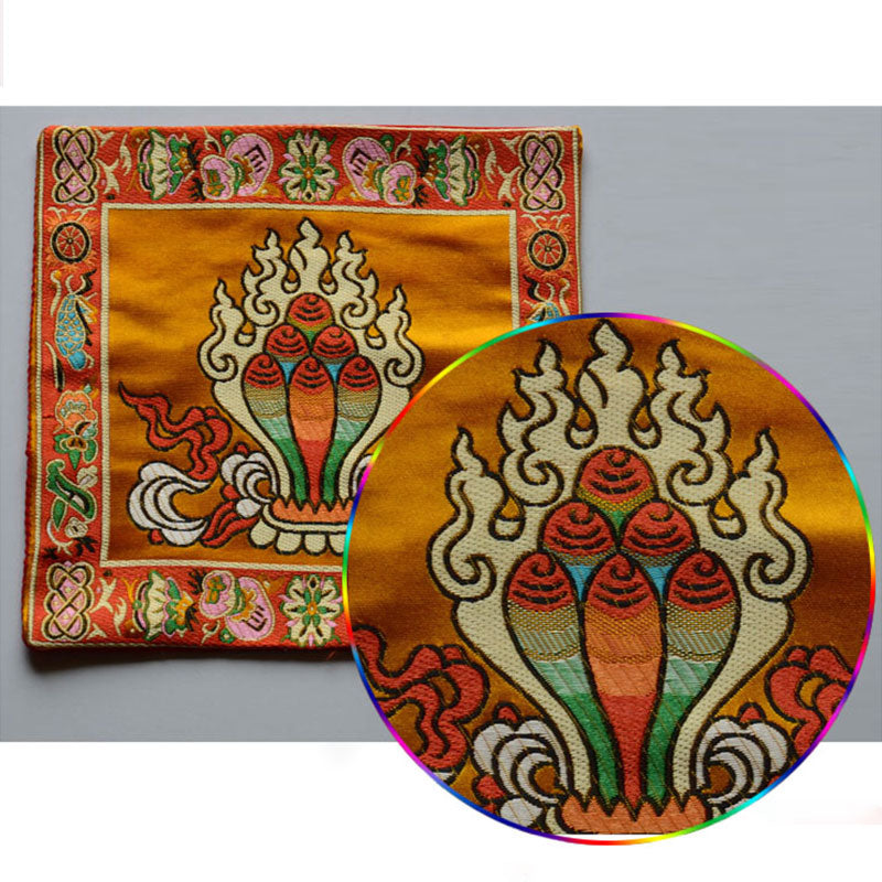 Prayer Altar Mat with Vajra | Tibetan Meditation Supplies
