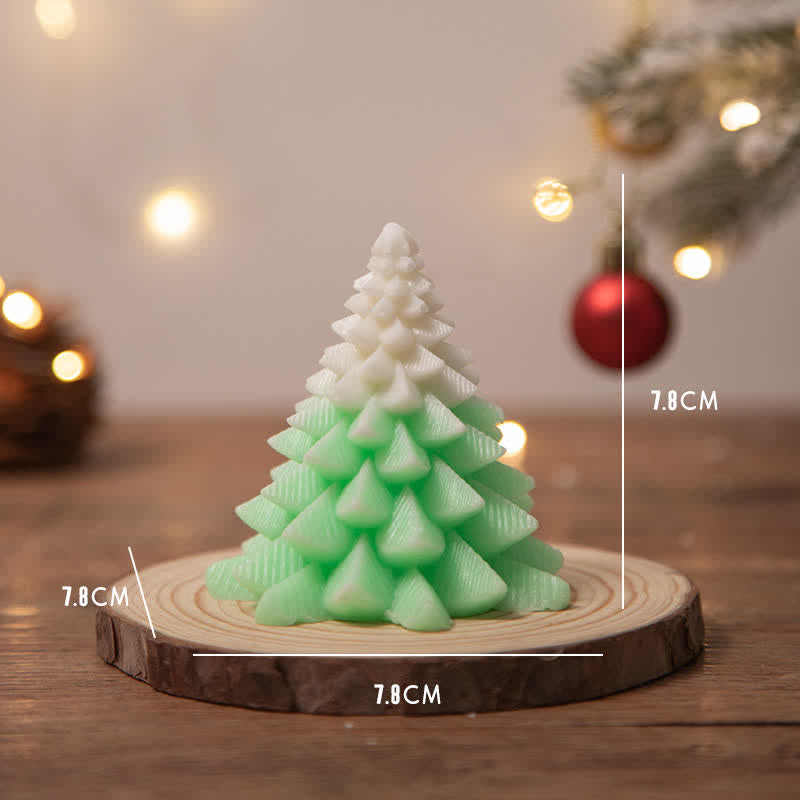 Christmas Tree Scented Soy Wax Candle for Spiritual Cleansing