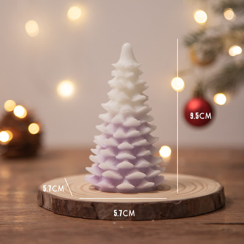 Christmas Tree Scented Soy Wax Candle for Spiritual Cleansing
