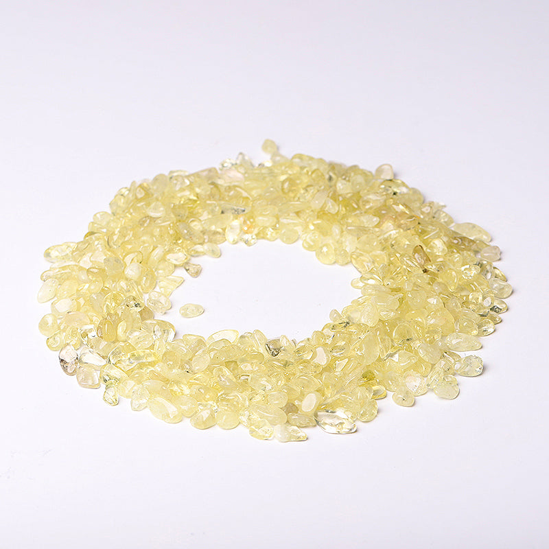Citrine Chips Raw Crystals 5-9mm Decorative Stones