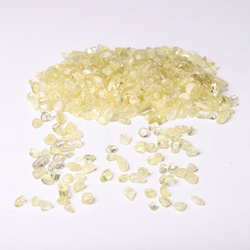 Citrine Chips Raw Crystals 5-9mm Decorative Stones