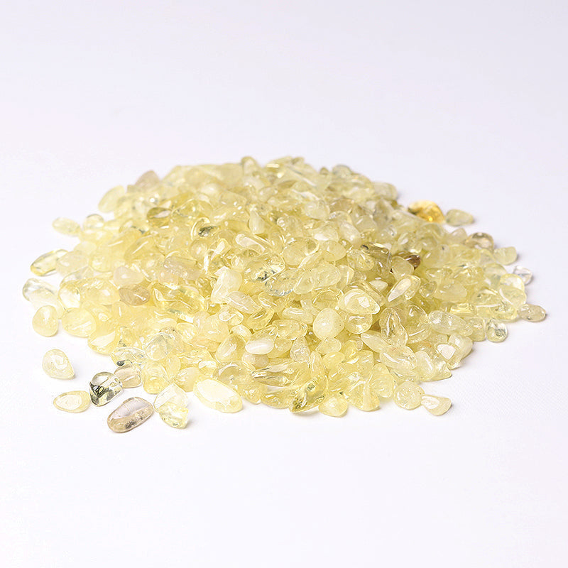 Citrine Chips Raw Crystals 5-9mm Decorative Stones