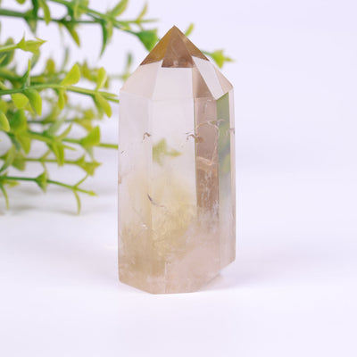 Citrine Crystal Tower for Prosperity and Abundance