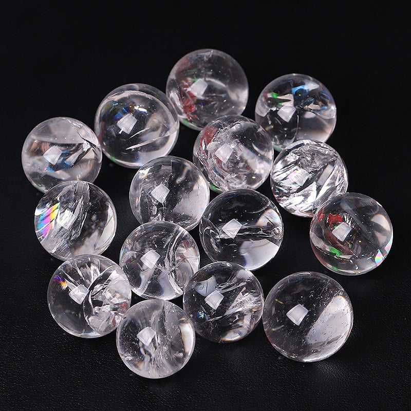 Clear Quartz 20mm Sphere for Meditation & Healing
