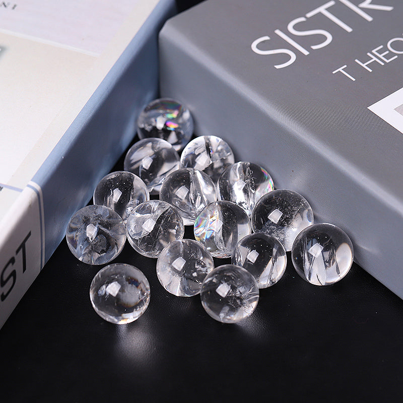 Clear Quartz 20mm Sphere for Meditation & Healing