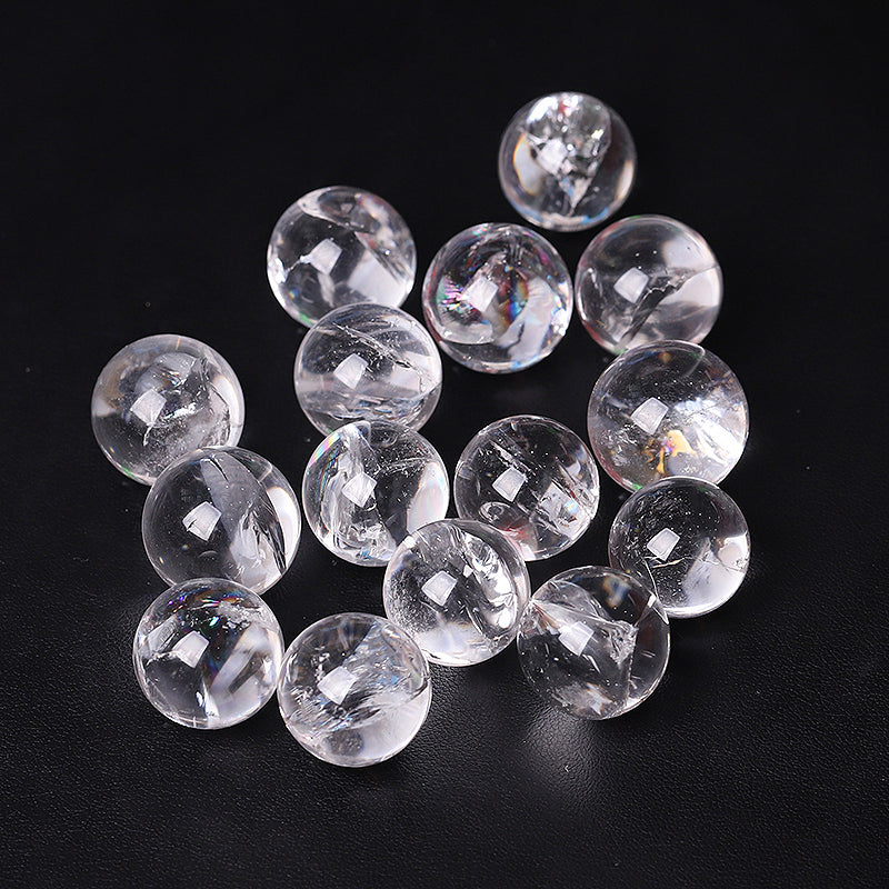 Clear Quartz 20mm Sphere for Meditation & Healing