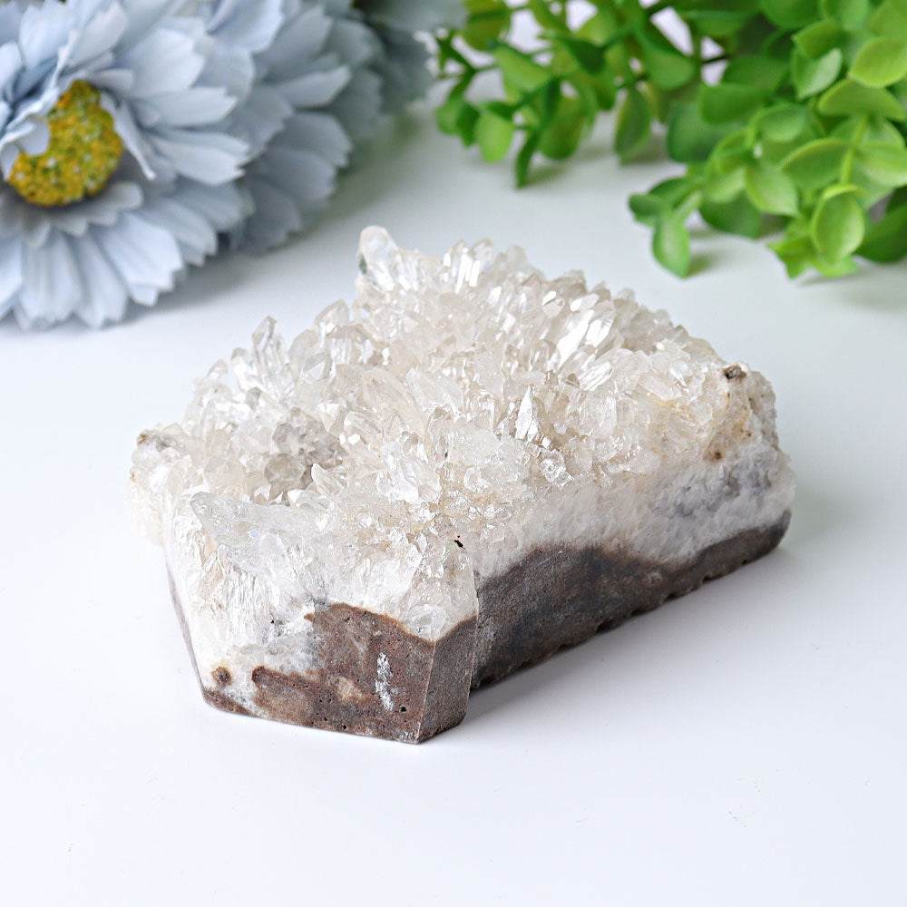 Clear Quartz Cluster House 2.3-4.5 Inch Spiritual Decor