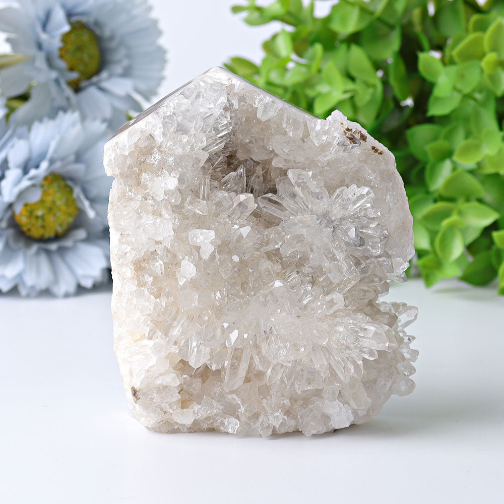Clear Quartz Cluster House 2.3-4.5 Inch Spiritual Decor