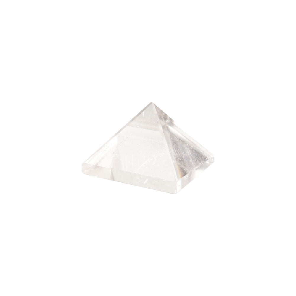 Clear Quartz Crystal Pyramid Carving 1.15 Inch Healing Tool